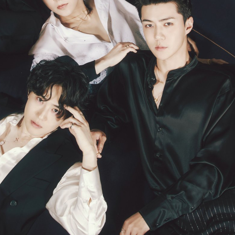 Recent activity shot of Sehun (EXO)