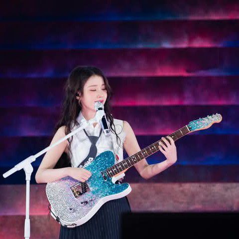 A moment captured by IU's fan