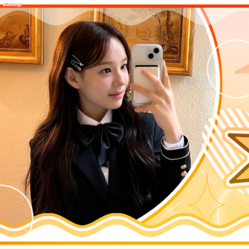 Behind-the-scenes cut of Ryu Sarang (izna)