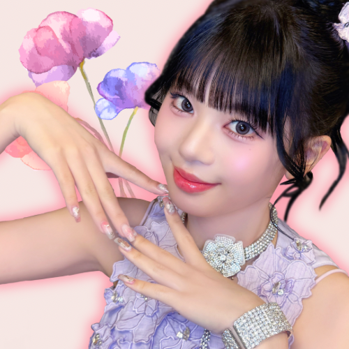 Behind-the-scenes cut of Murakami Rinon (ME:I)