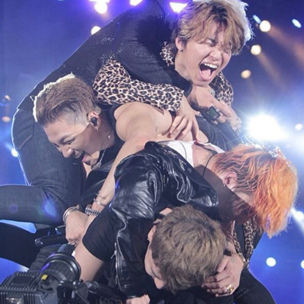 A moment captured by BIGBANG's fan