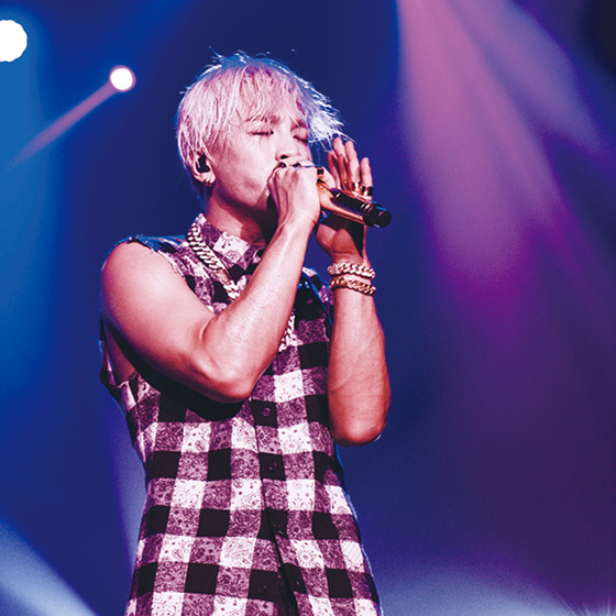 A moment captured by Taeyang (BIGBANG)'s fan