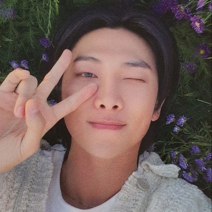 Recent activity shot of RM (BTS)