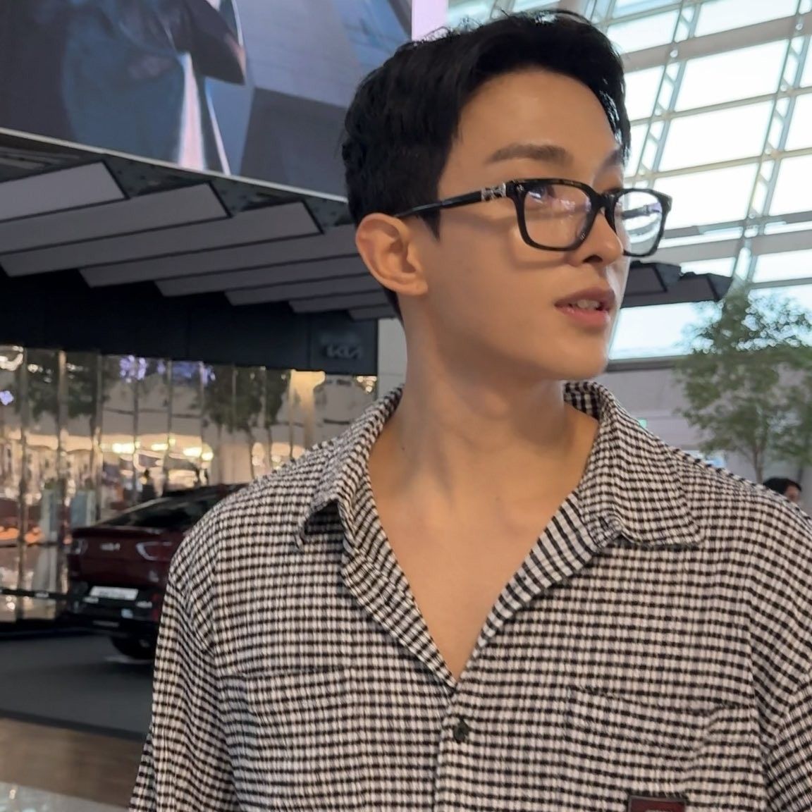 Recent activity shot of DK (SEVENTEEN)