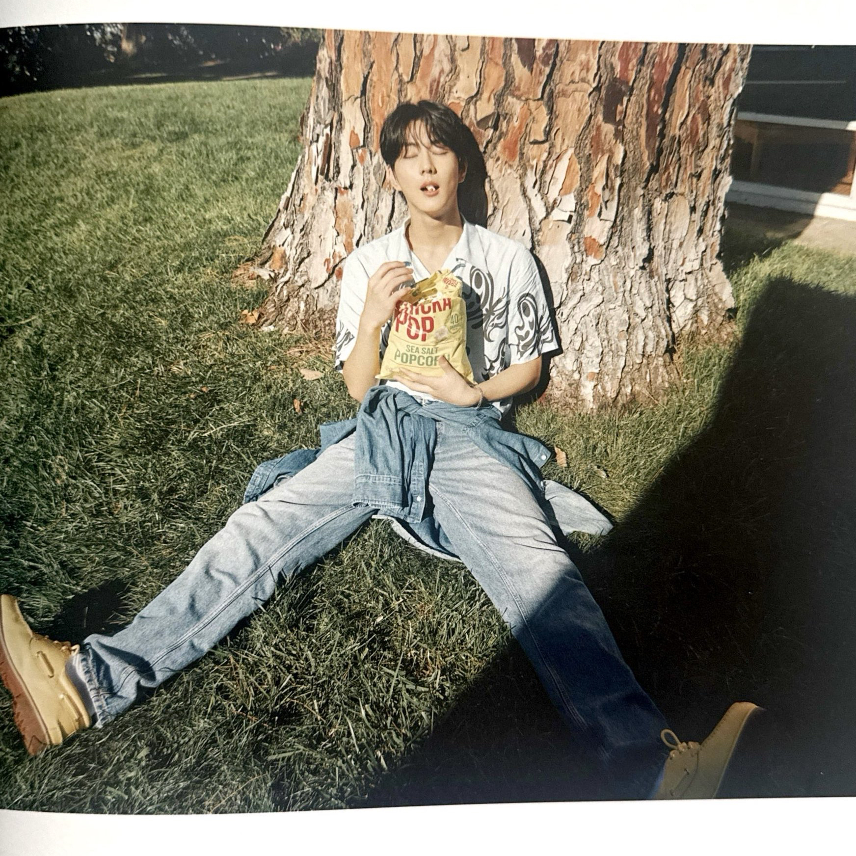 A moment captured by Jungwon (ENHYPEN)'s fan