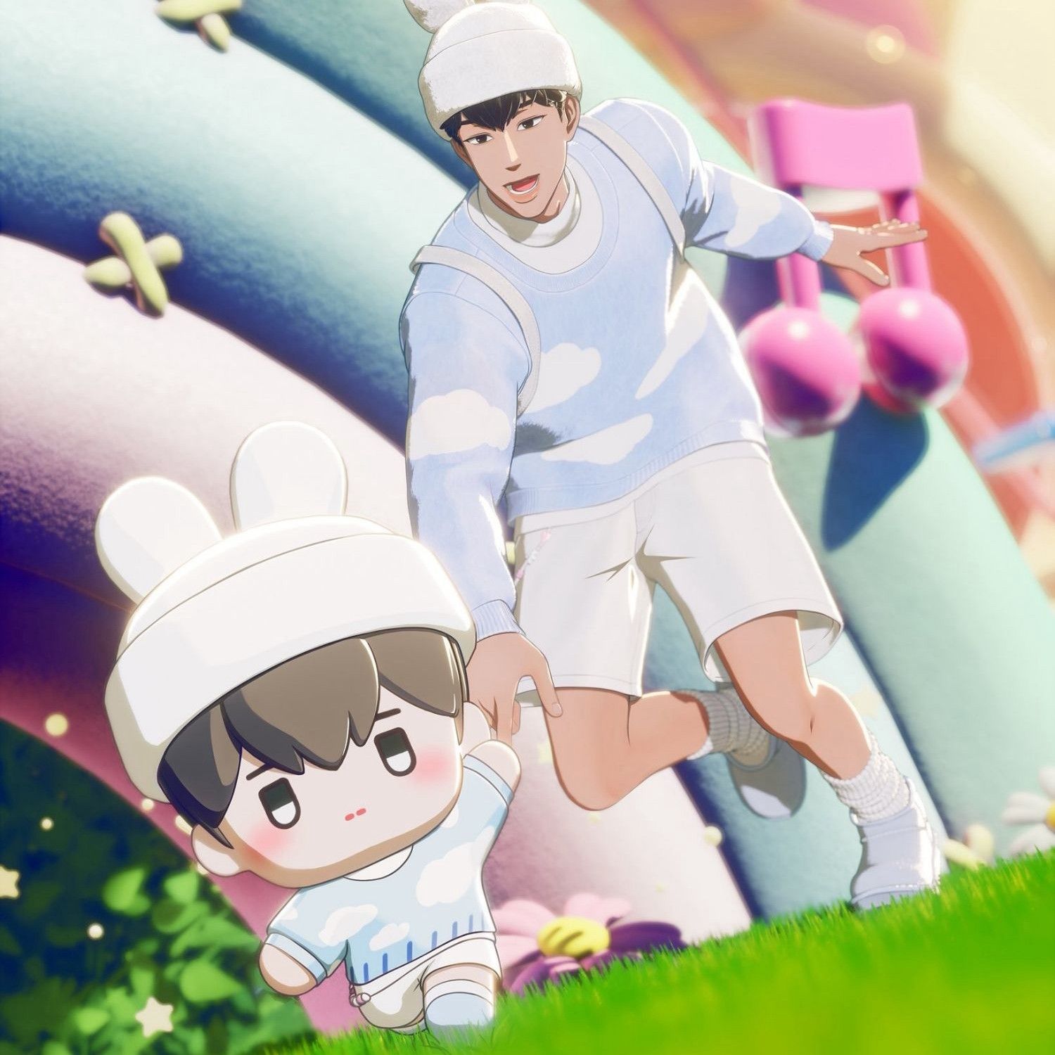 Recent activity shot of Hamin (PLAVE)