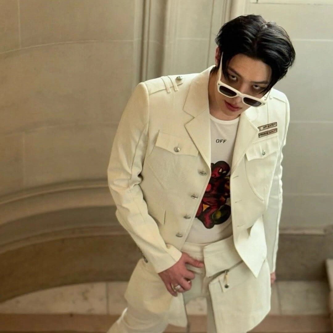 Behind-the-scenes cut of Mingi (ATEEZ)