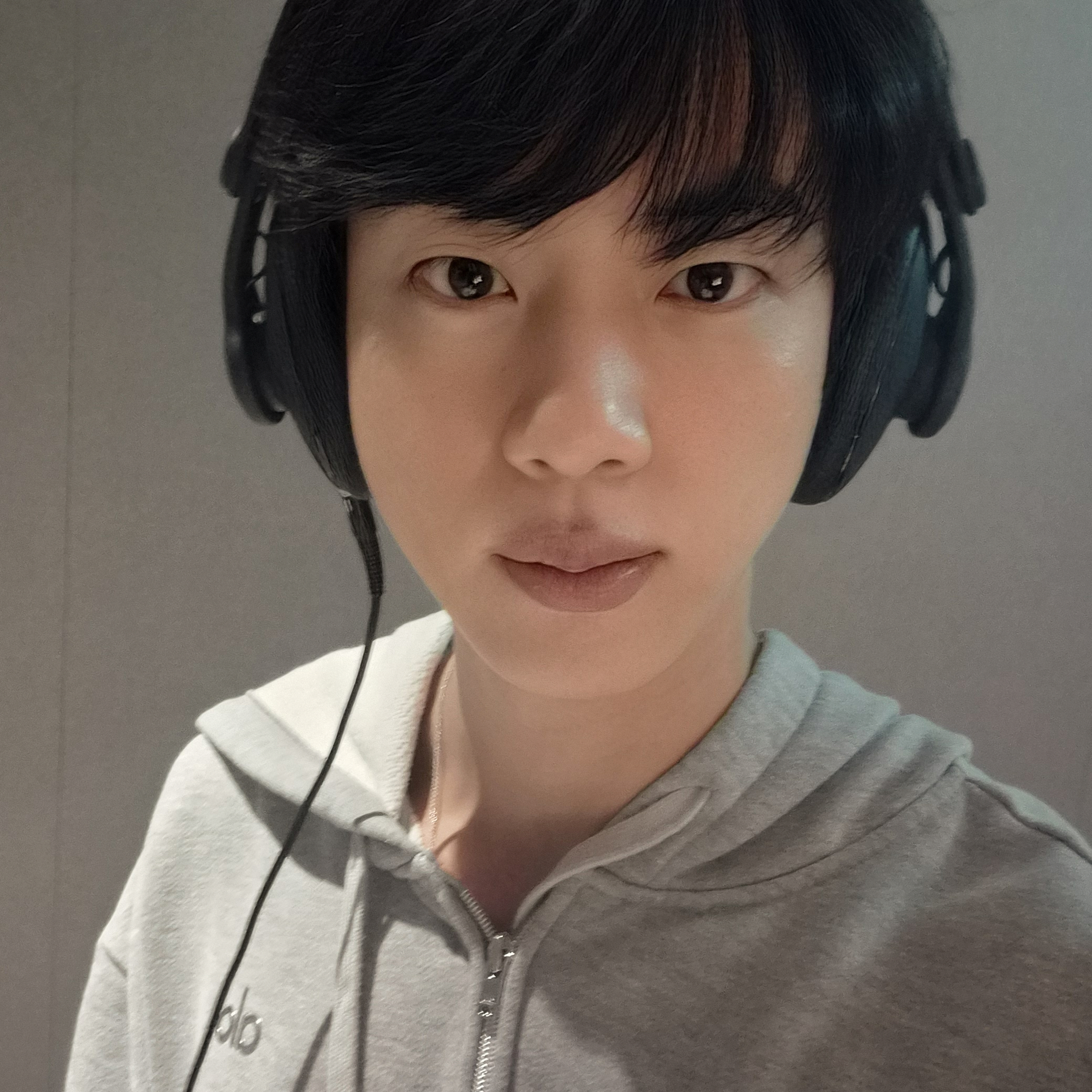 Recent activity shot of Jin (BTS)