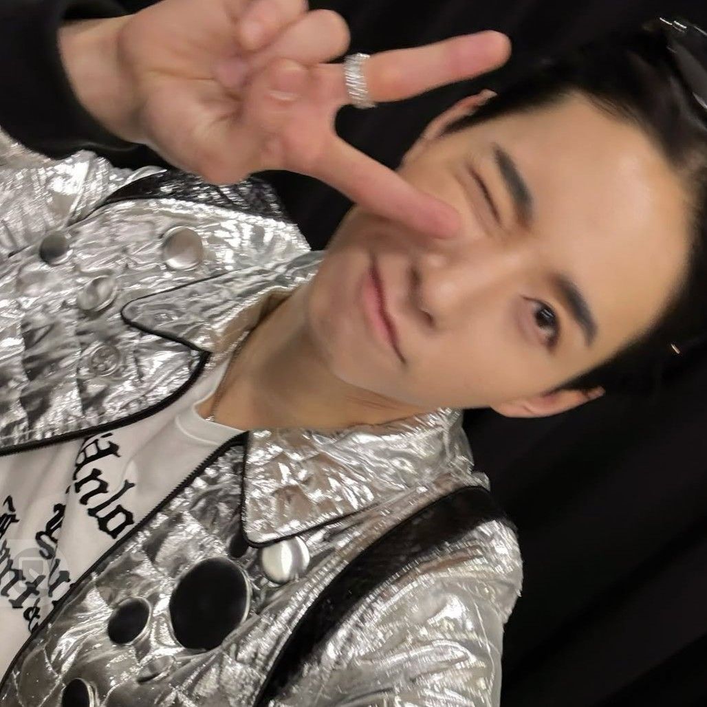 Recent activity shot of Sato Keigo (JO1)