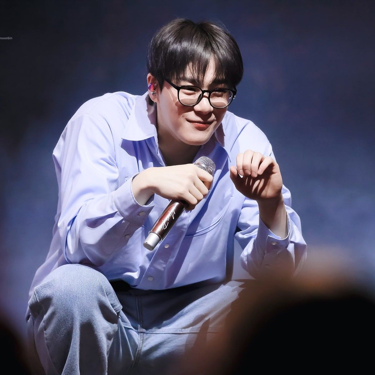 Recent activity shot of Moonbin (ASTRO)