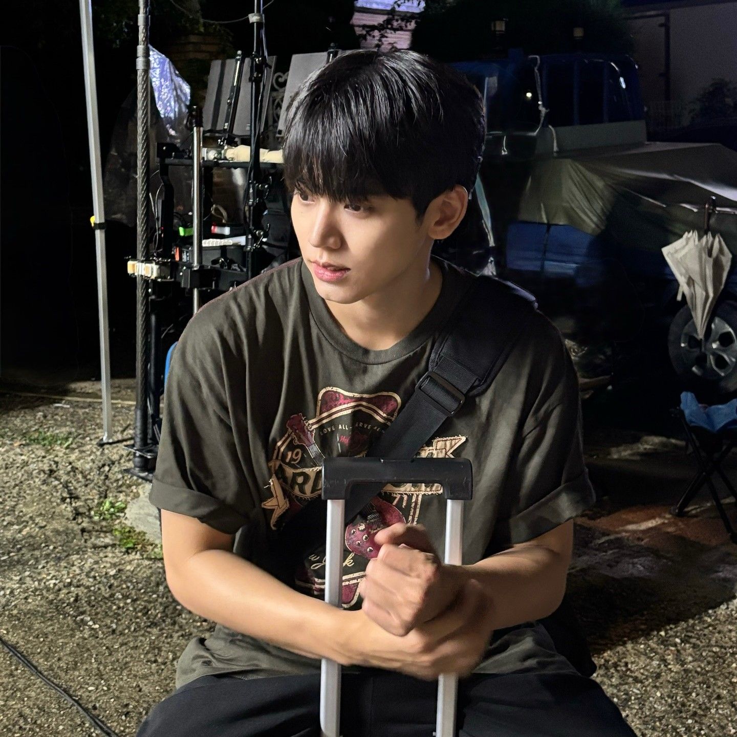 A moment captured by HYUK (OMEGA X)'s fan