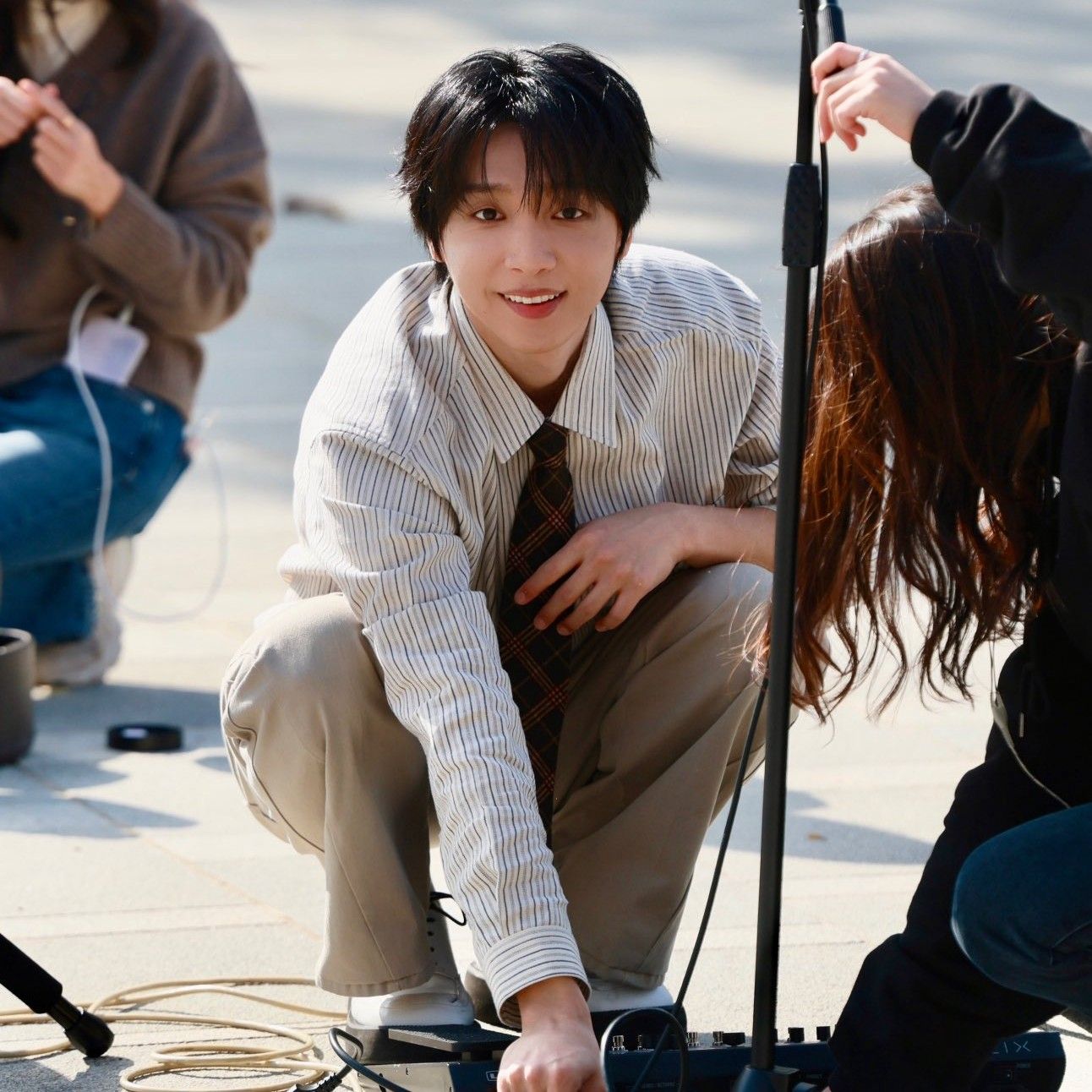 A moment captured by Jeong Sewoon's fan