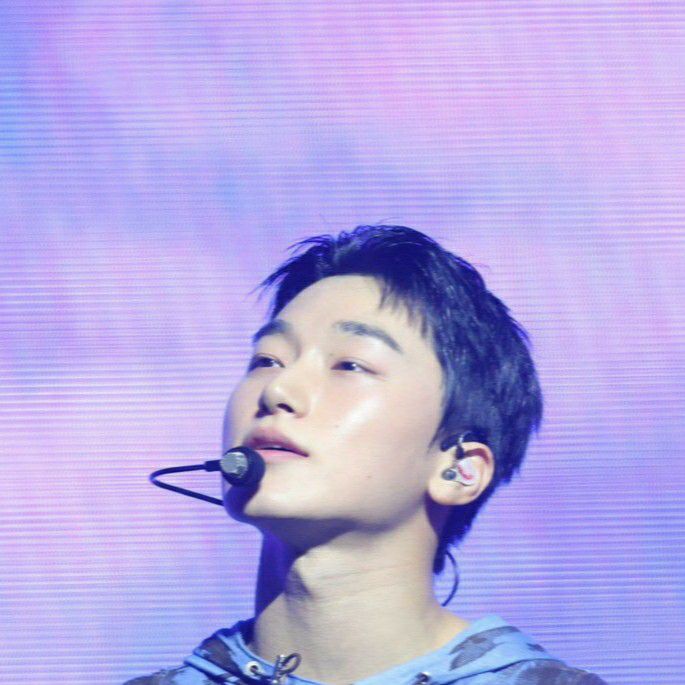 A moment captured by San (ATEEZ)'s fan