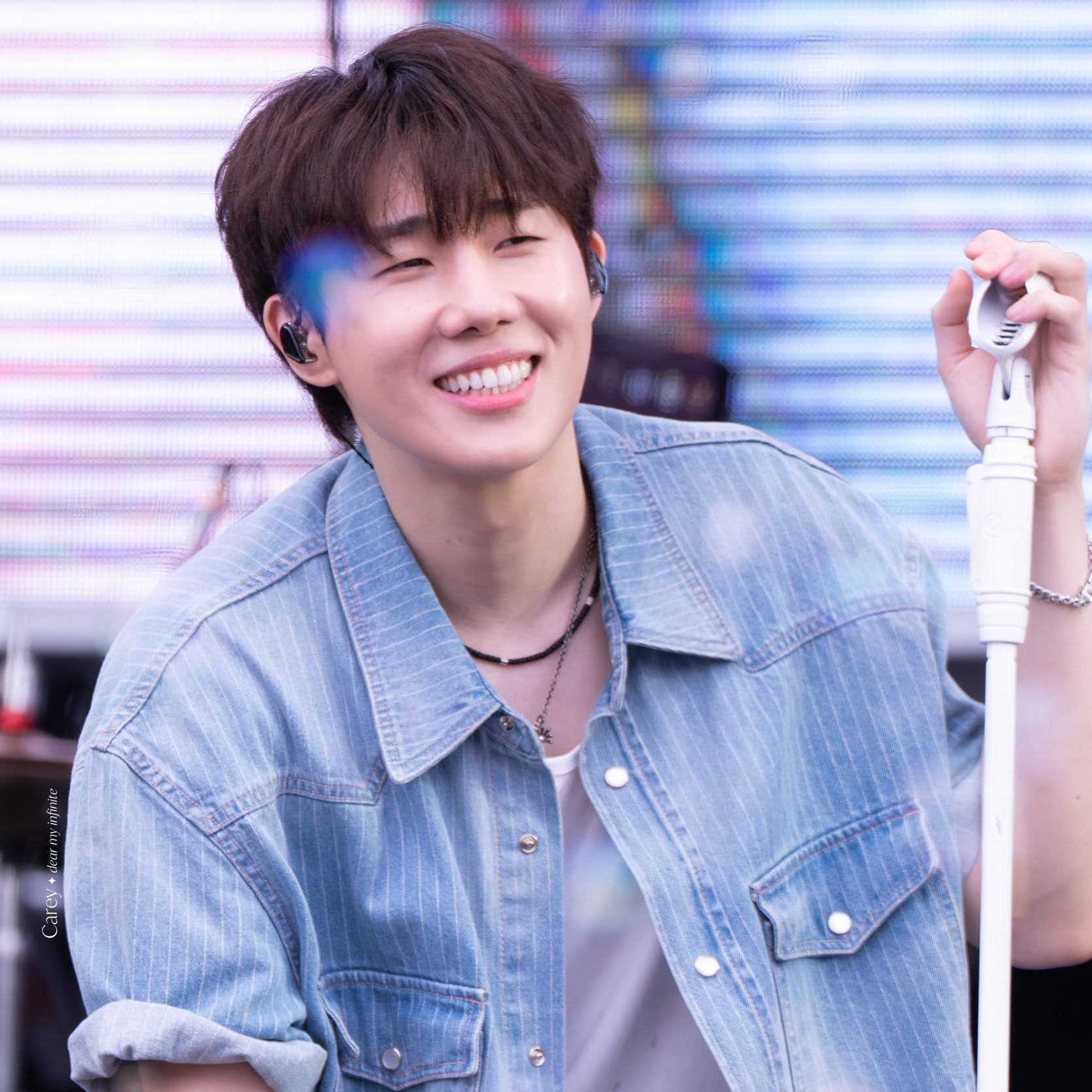 Recent activity shot of Sungkyu (INFINITE)