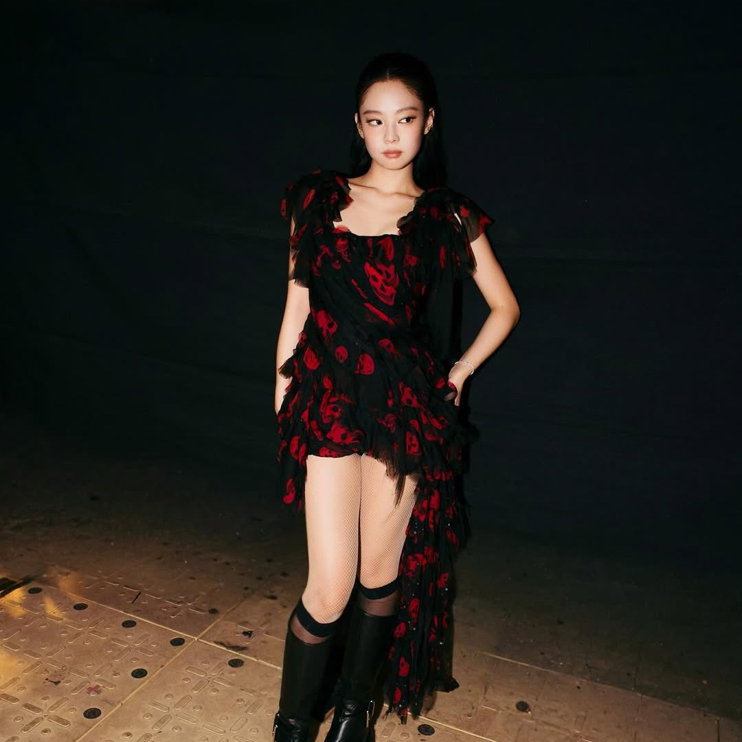 Jennie (BLACKPINK)粉絲拍下的瞬間