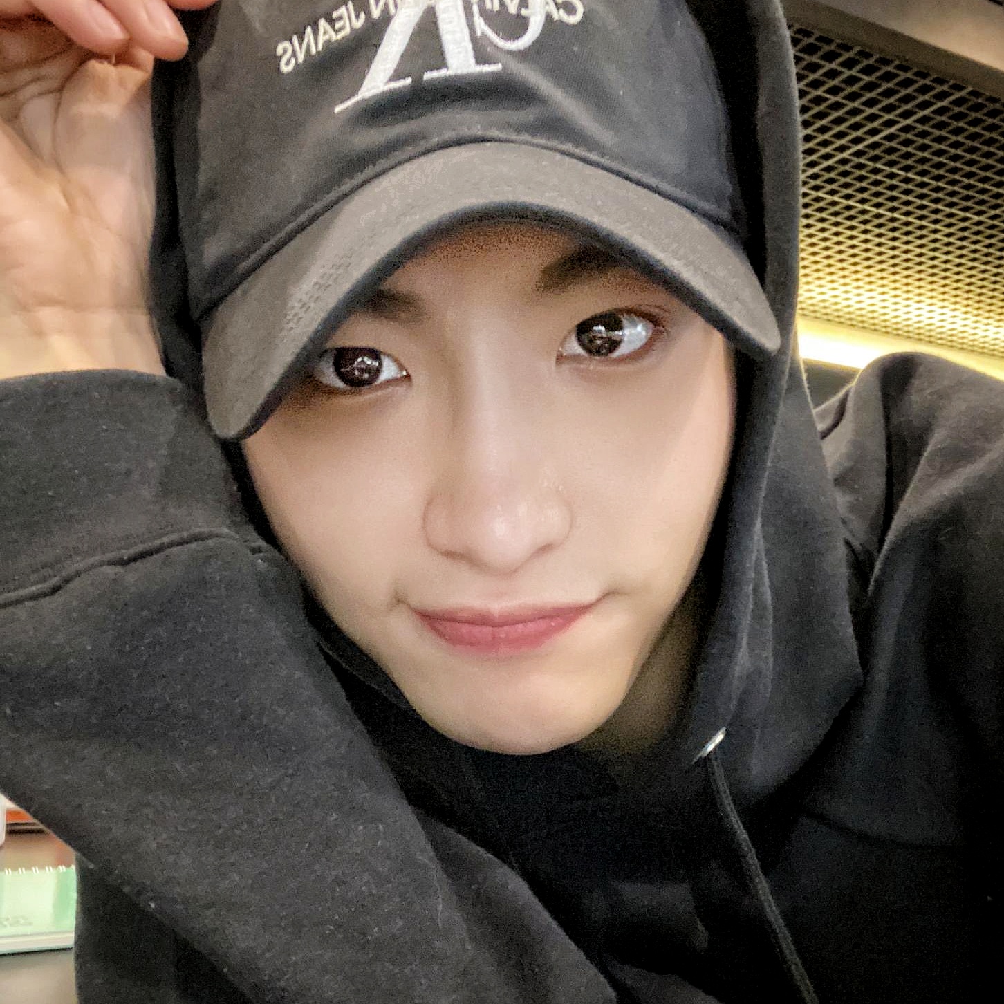Recent activity shot of Seonghwa (ATEEZ)