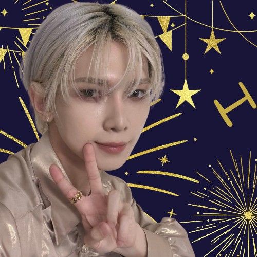 Recent activity shot of Yeosang (ATEEZ)