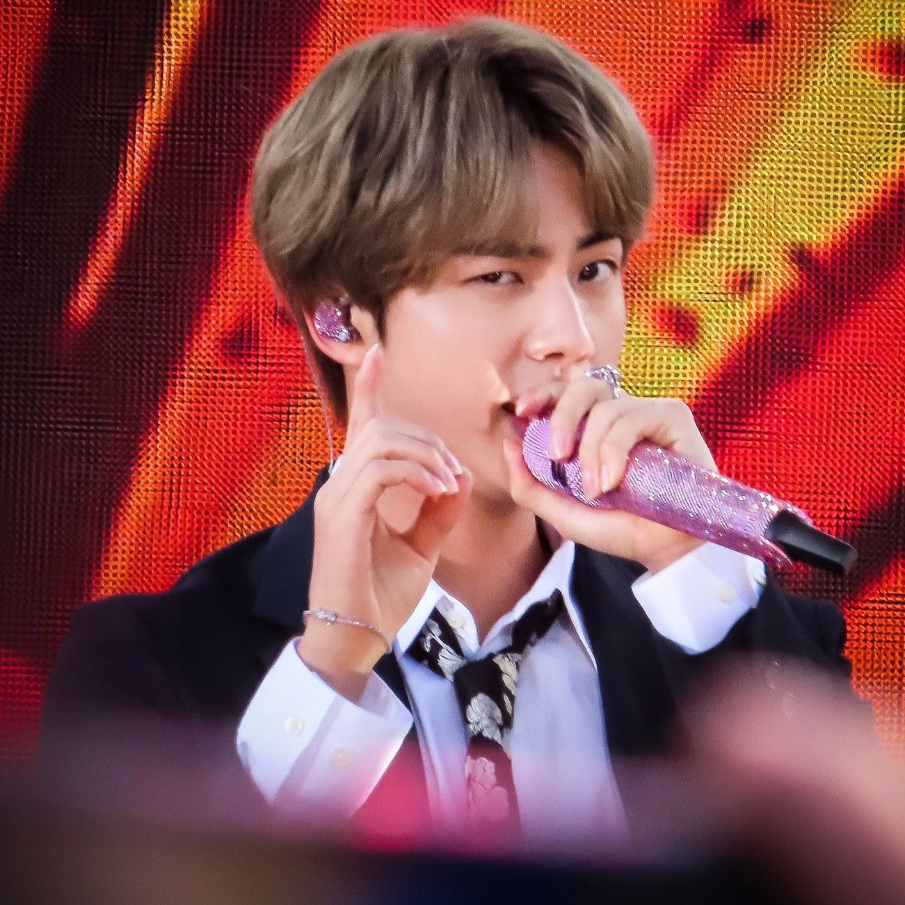 Latest photo of Jin (BTS)
