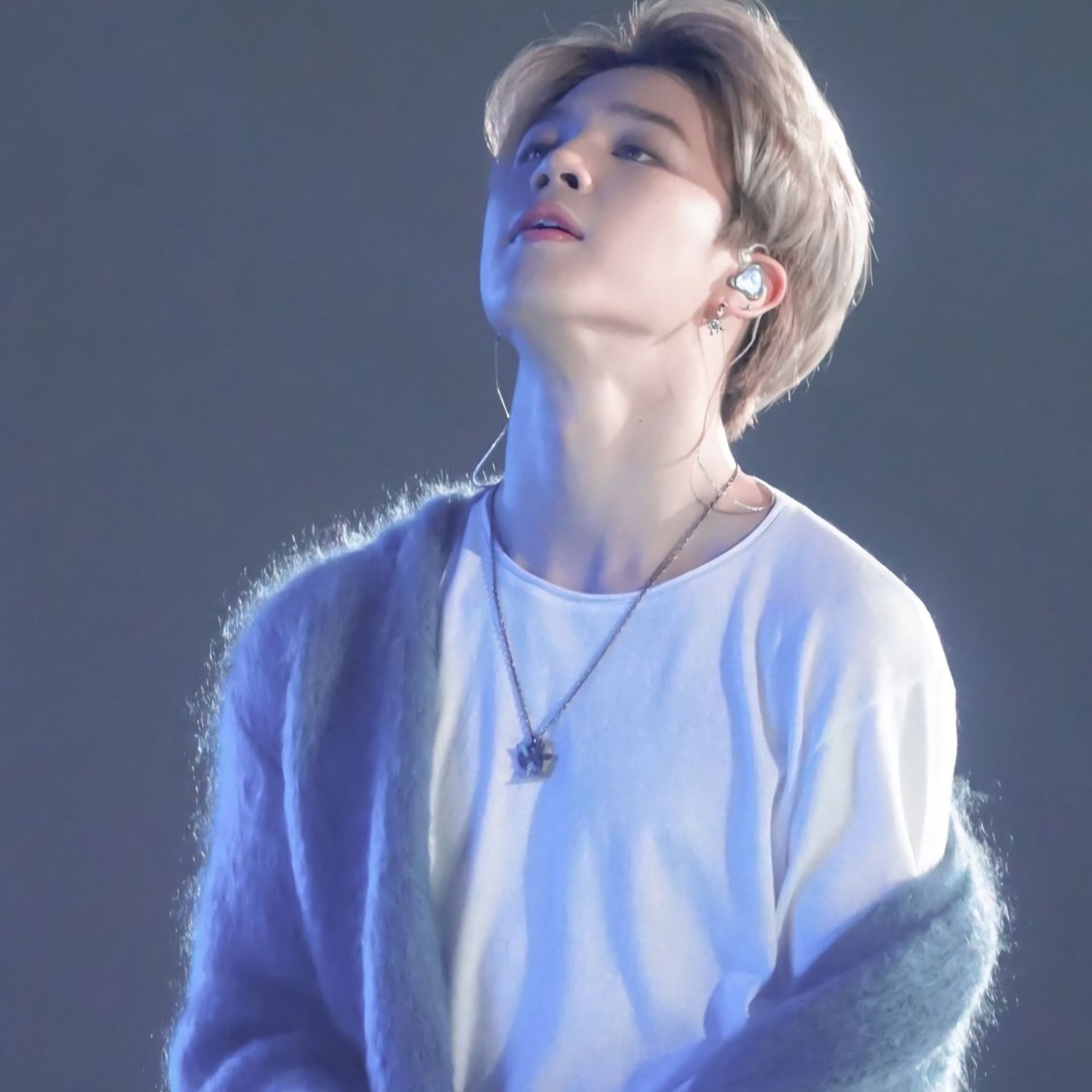 Recent activity shot of Jimin (BTS)