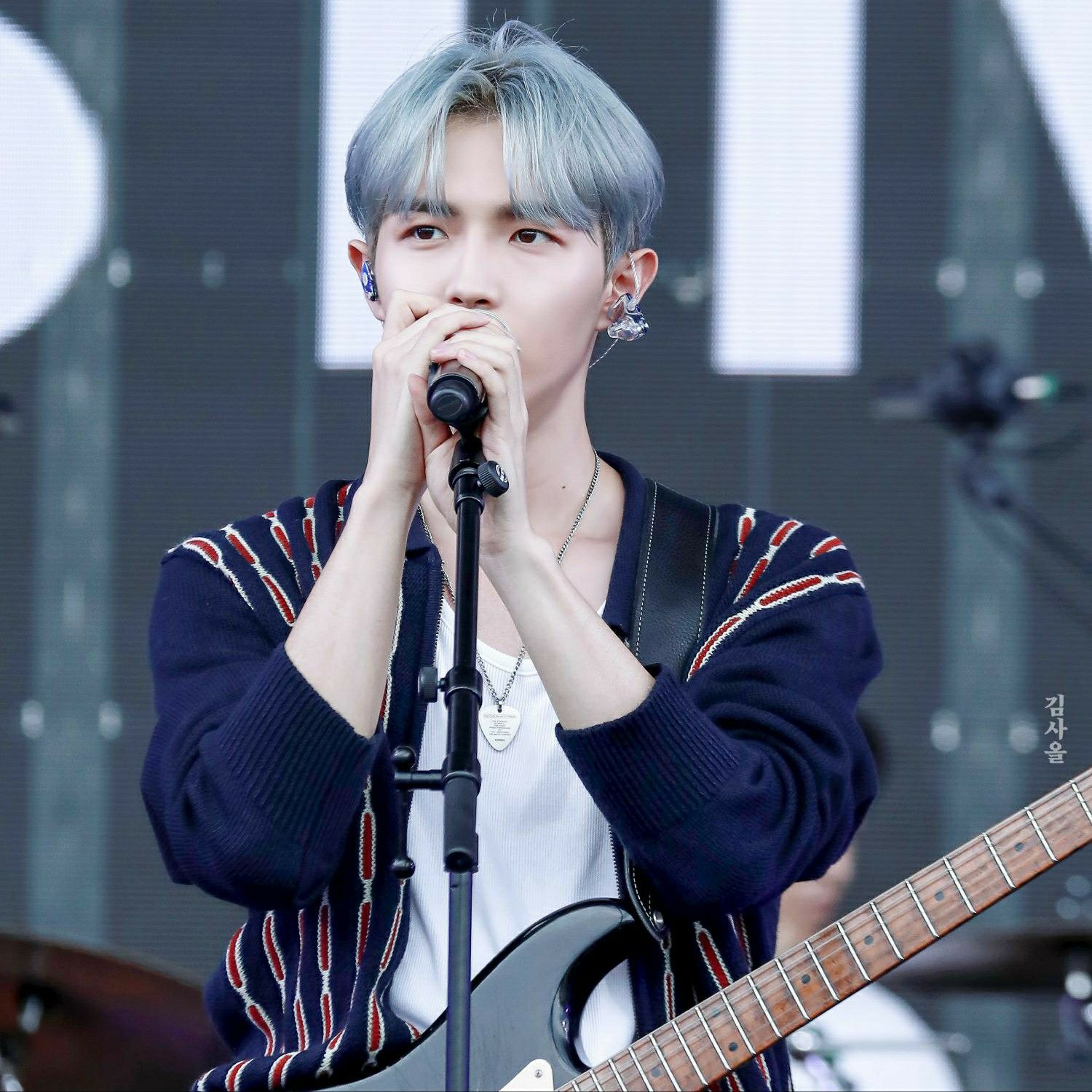 Recent activity shot of Kim Jaehwan