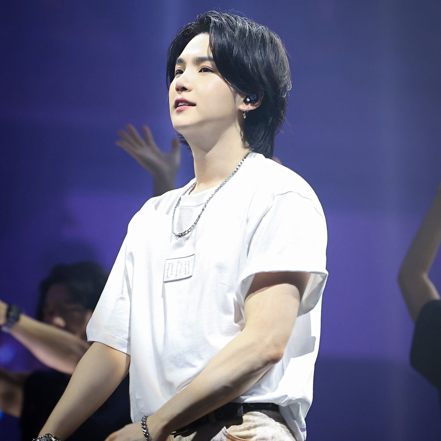A moment captured by SUGA (BTS)'s fan
