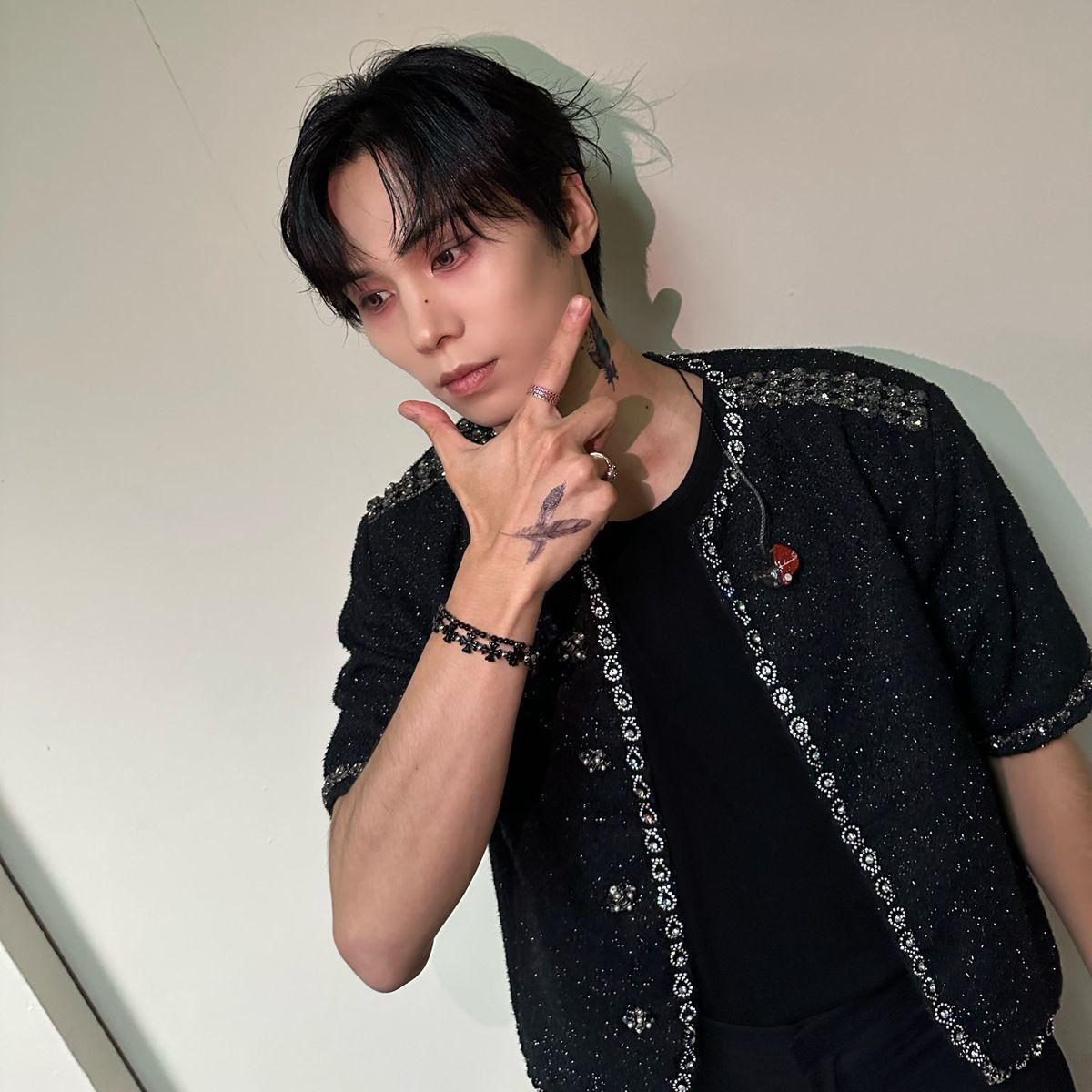 A moment captured by Rocky's fan