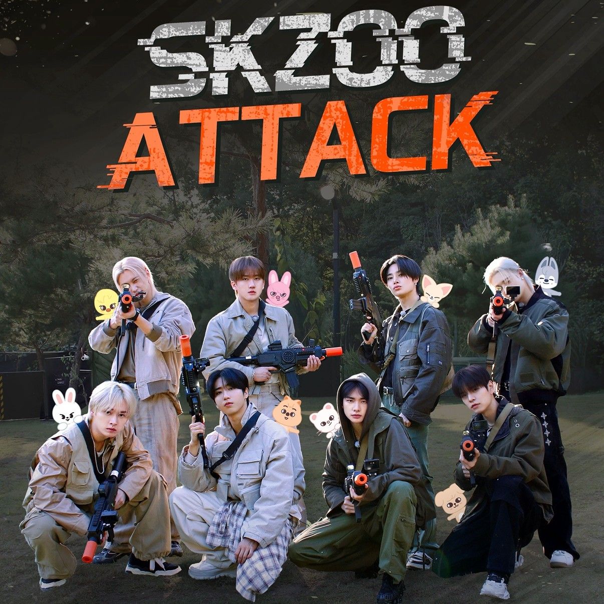 Recent activity shot of Stray Kids