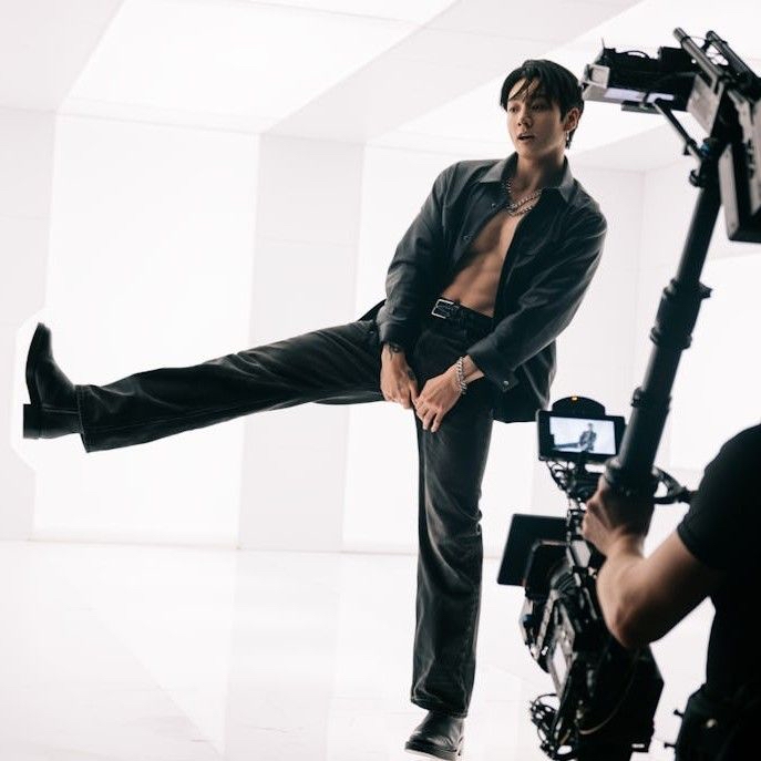 A moment captured by Jungkook (BTS)'s fan