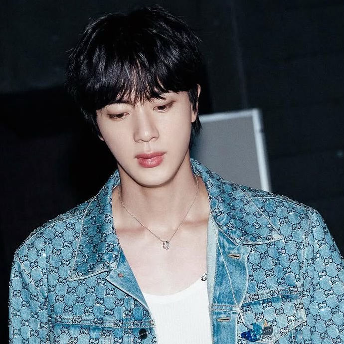 Recent activity shot of Jin (BTS)