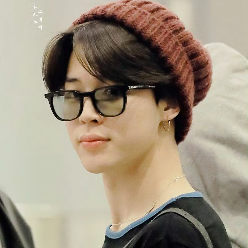 Recent activity shot of Jimin (BTS)