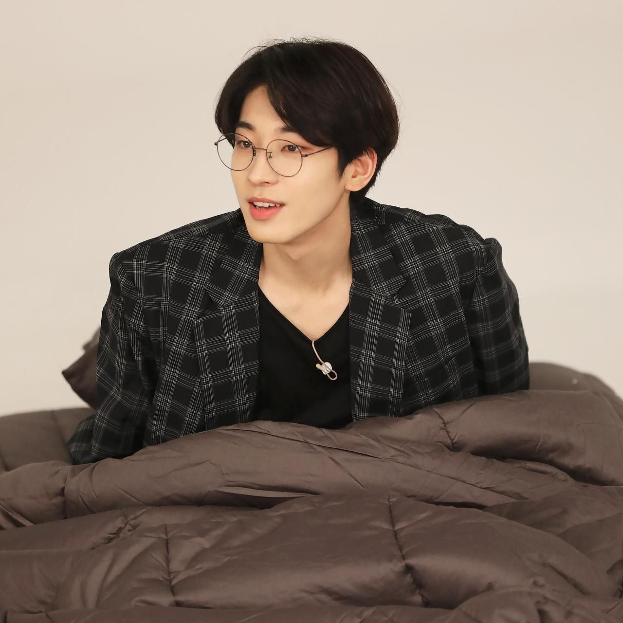 A moment captured by Wonwoo (SEVENTEEN)'s fan