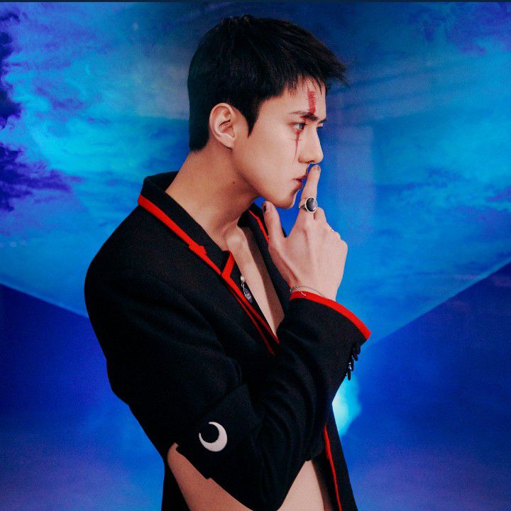 Behind-the-scenes cut of Sehun (EXO)