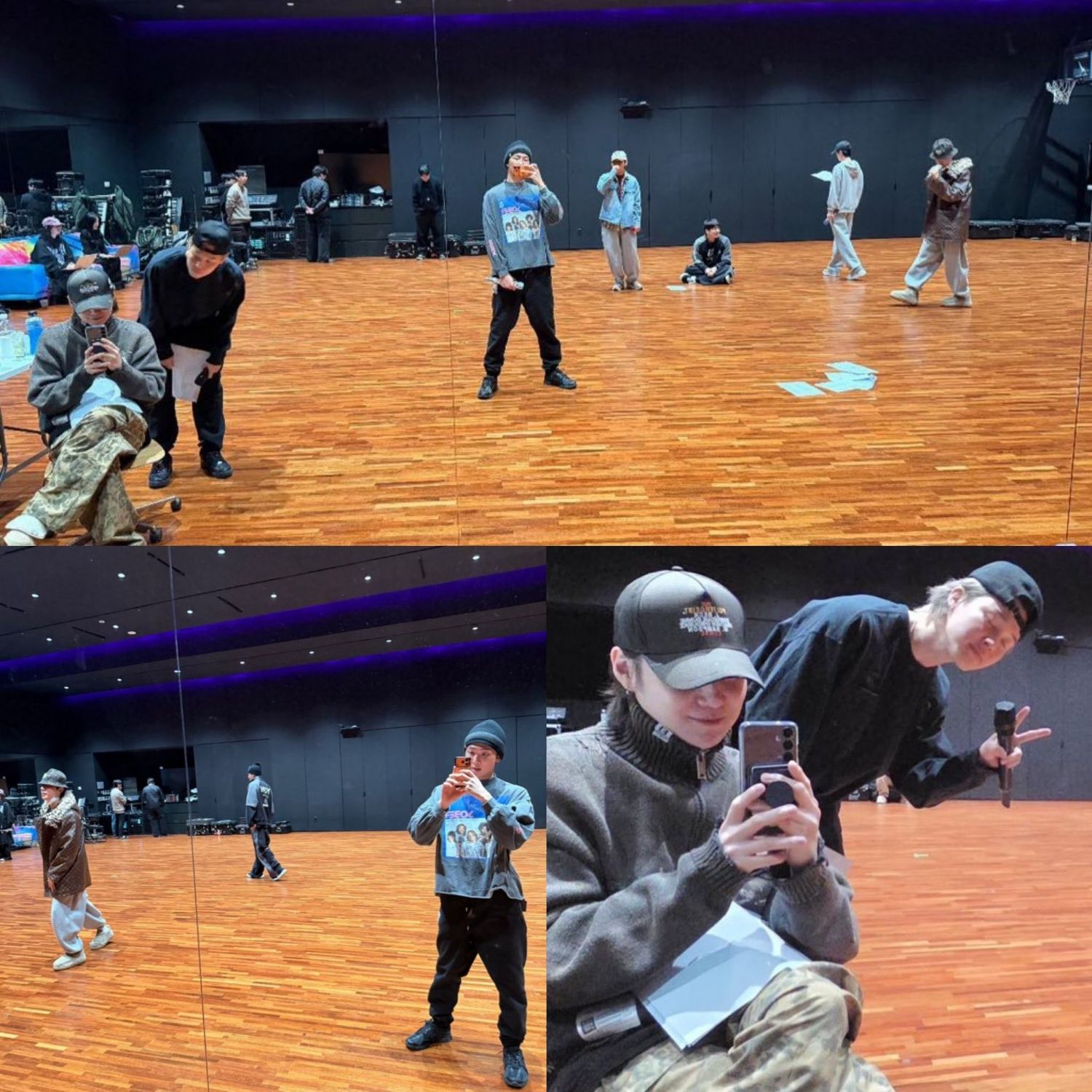 방탄소년단의 비하인드 컷