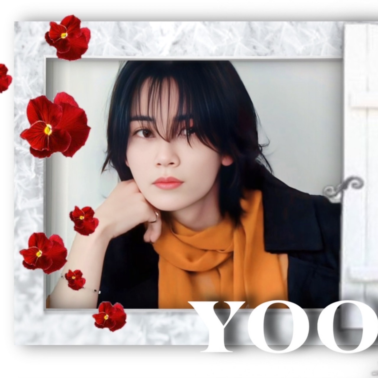 A moment captured by Jeonghan (SEVENTEEN)'s fan