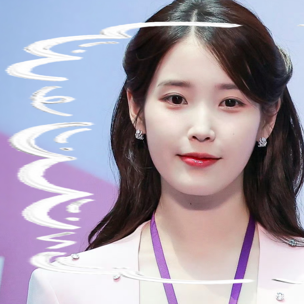 Behind-the-scenes cut of IU