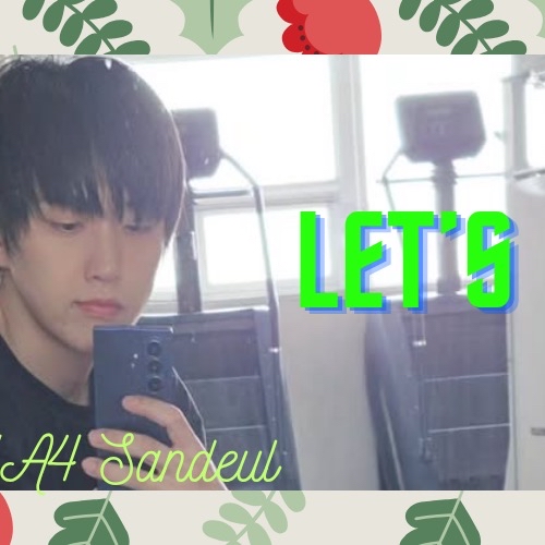 A moment captured by Sandeul (B1A4)'s fan