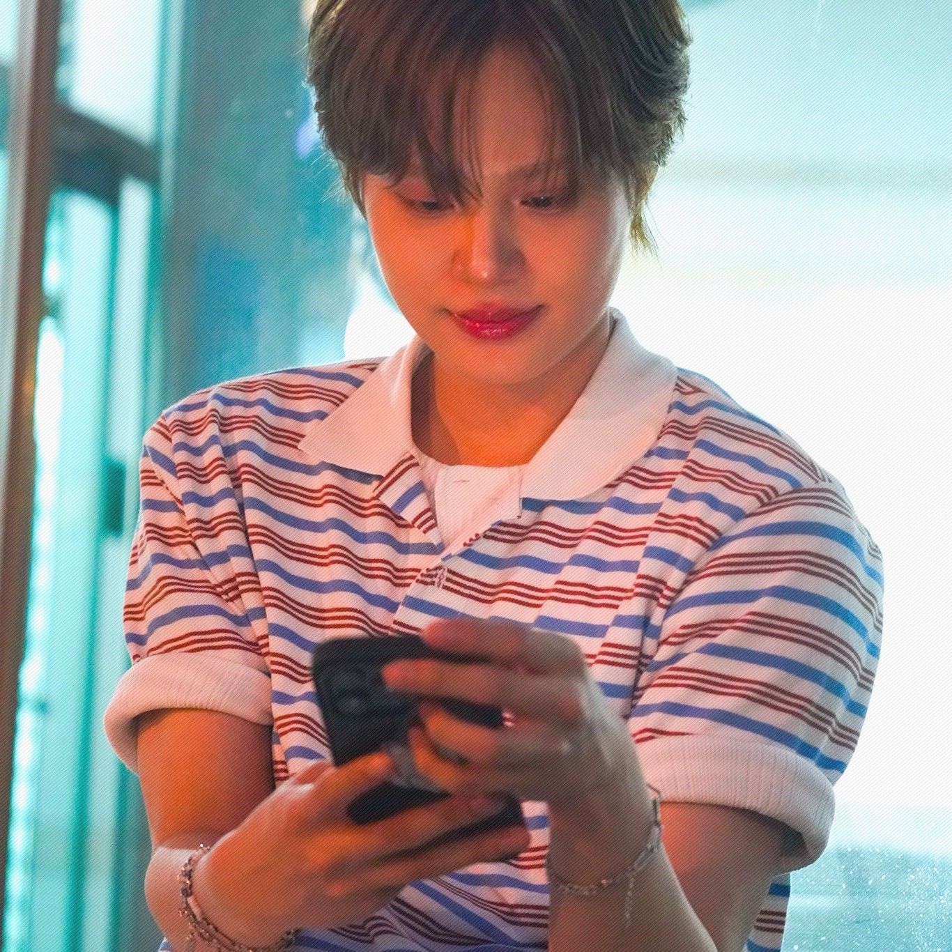 Momen yang diabadikan oleh penggemar Lee Daehwi (AB6IX)