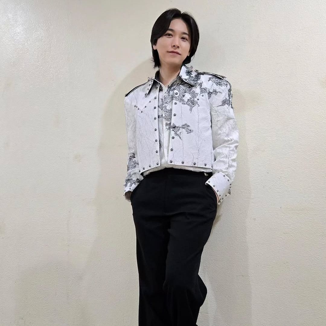 Latest photo of Sungmin (Super Junior)