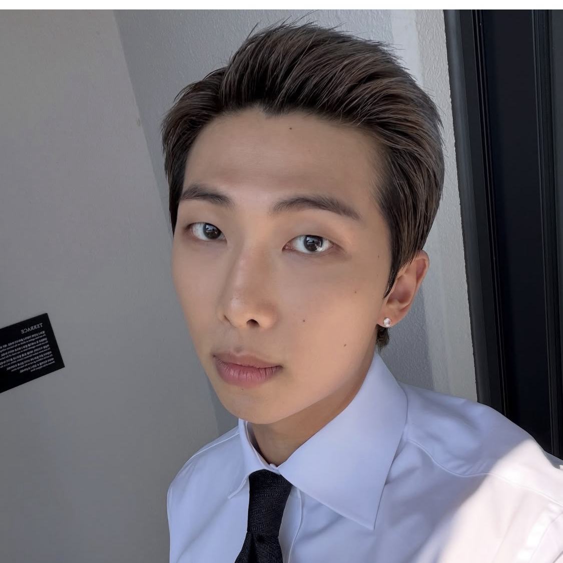 A moment captured by RM (BTS)'s fan