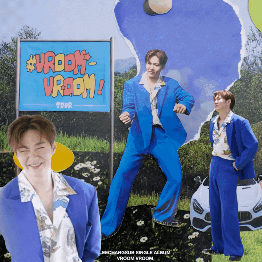 Recent activity shot of Lee Changsub (BTOB)