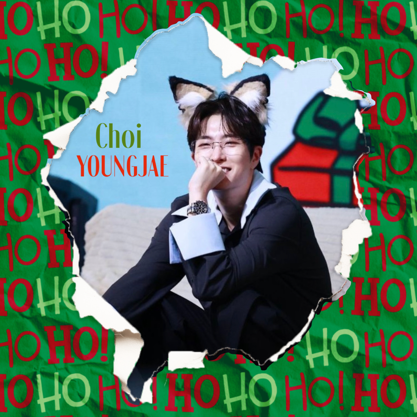 A moment captured by Youngjae (GOT7)'s fan