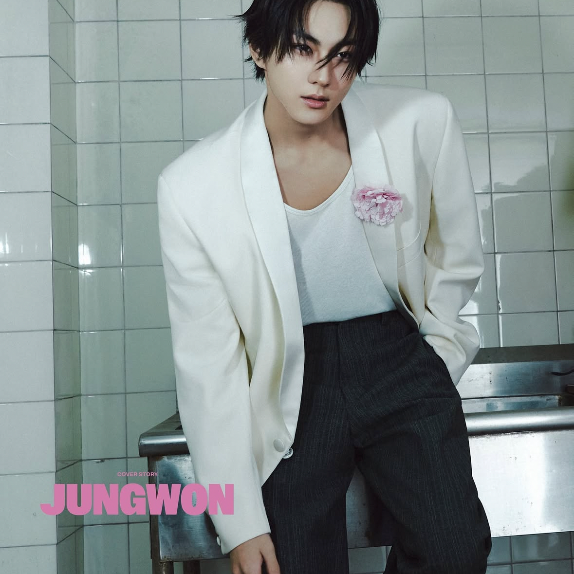 Behind-the-scenes cut of Jungwon (ENHYPEN)