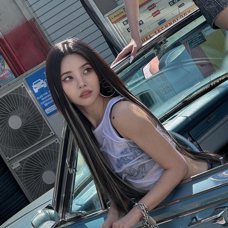 A moment captured by Soyeon (i-dle)'s fan