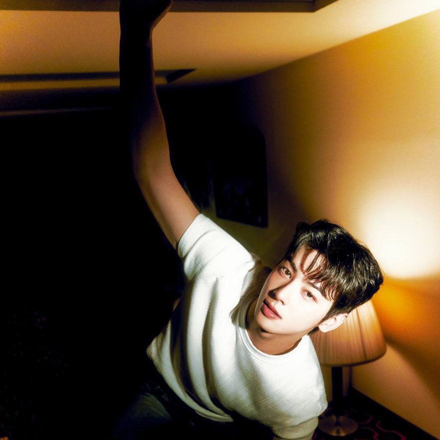 A moment captured by Eunwoo (ASTRO)'s fan