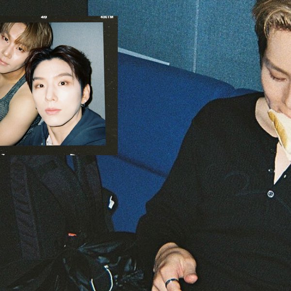 A moment captured by Joohoney (MONSTA X)'s fan