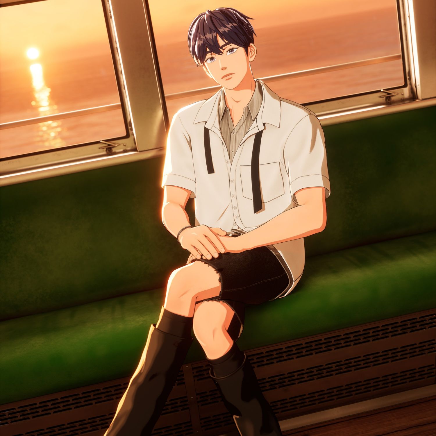 A moment captured by Yejun (PLAVE)'s fan