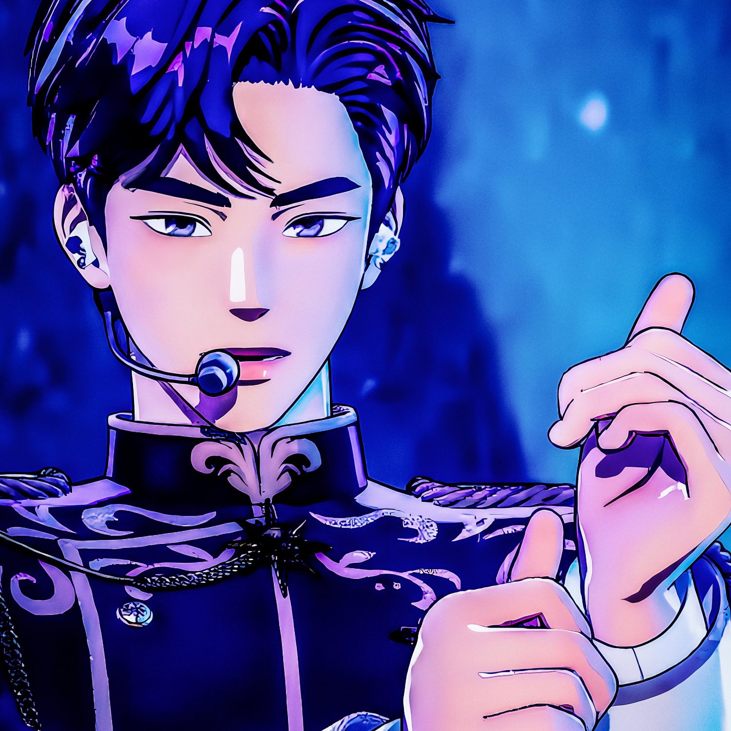 A moment captured by Yejun (PLAVE)'s fan