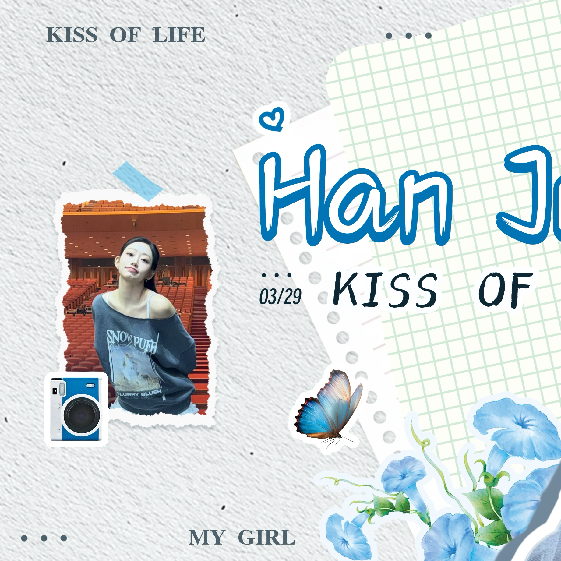 A moment captured by Julie (KISS OF LIFE)'s fan