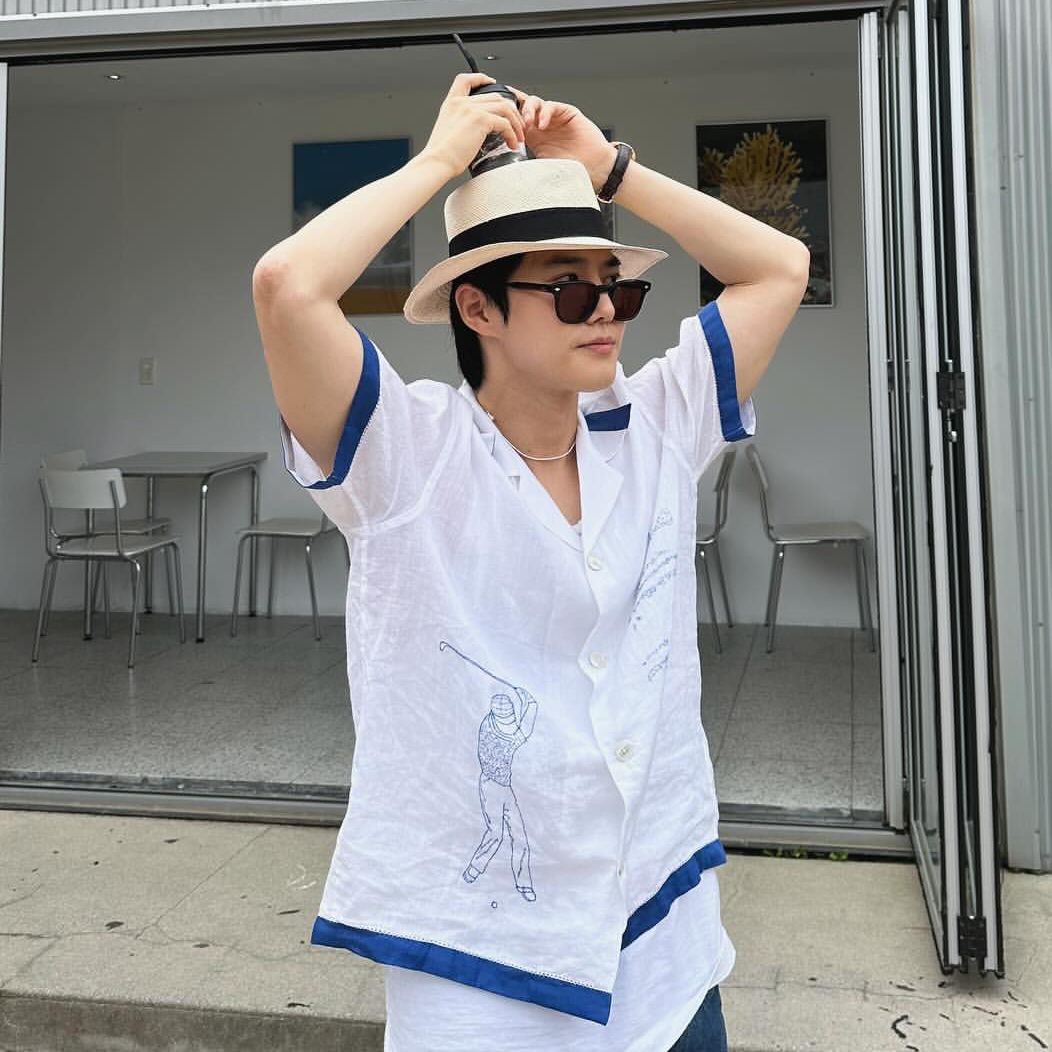 Suho (EXO)粉絲拍下的瞬間
