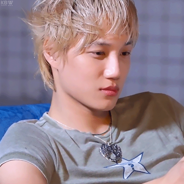 카이 (EXO)의 비하인드 컷